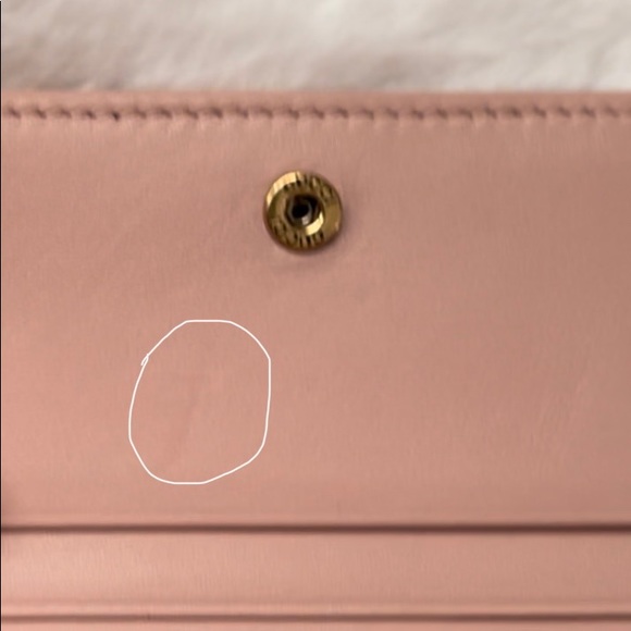 โ๐HPx5๐Gucci GG Marmont Chevron Wallet - Picture 7 of 13